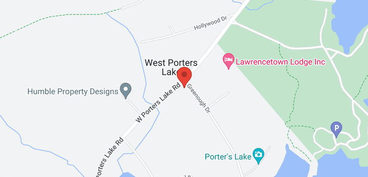 map of 939 West Porters Lake Road